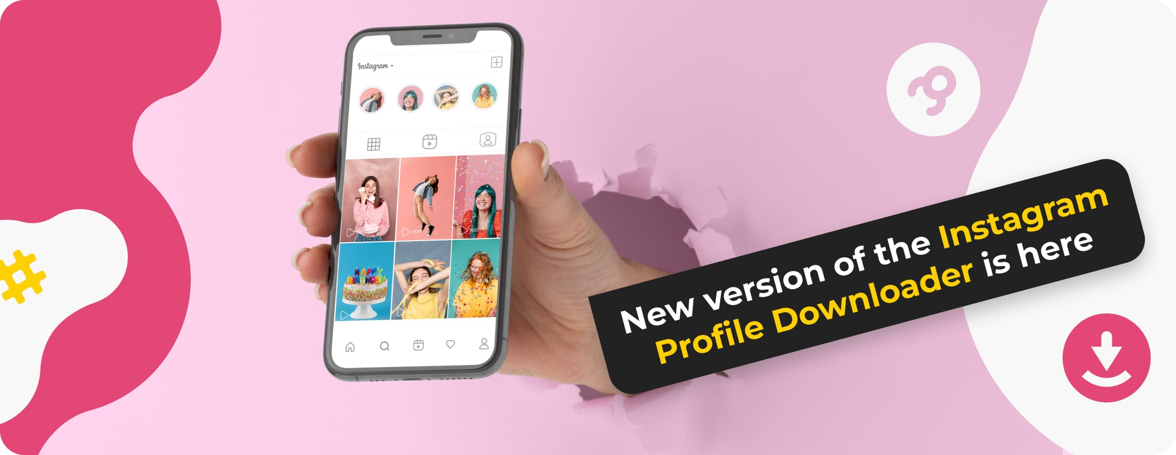 New version of the Instagram Profile Downloader is here